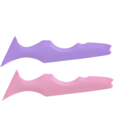 MAGICLULU 4 Pcs Silicone Beauty Ruler Eyelash Separator Tool Makeup Applicator Tools Cosmetic Silicone Strap 15X4.15CMx2pcs Assorted Colorx2pcs - Buy Online on GoSupps.com
