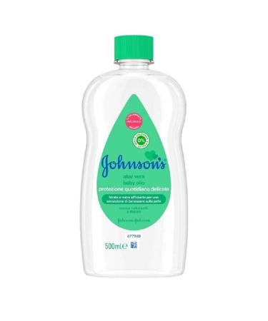 Johnson's 12 x JOHNSON'S Baby Body Oil with Aloe Vera 500 ml