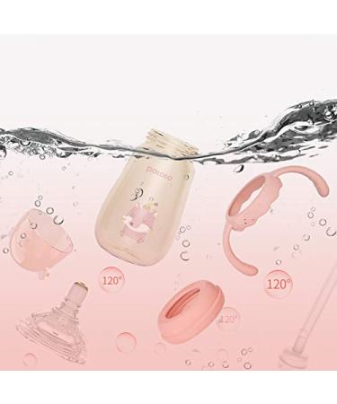 POTATO 10 oz PPSU Baby Feeding Bottle with Anti-Colic Silicone Nipples - Pink | Ideal for Breastfeeding Babies & Toddlers - Buy Online on GoSupps.com
