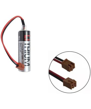 Buy 10 Pack ER6VCT ER6V/3.6V PLC Batteries for Robot OTC - 2000mAh Small Brown Plug | International Shipping Available - Buy Online on GoSupps.com