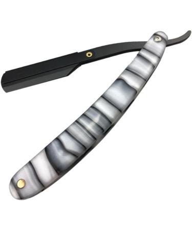 Fomiyes Portable Men's Shaver - Metal Razor with Holder & Shaving Stones | Safe & Handy Manual Razor for Travel - Buy Online on GoSupps.com