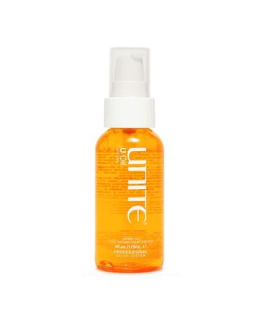 Unite U-Oil Multi-Tasking Argan Oil Langley Green Wet and Dry Bobble in Lilac