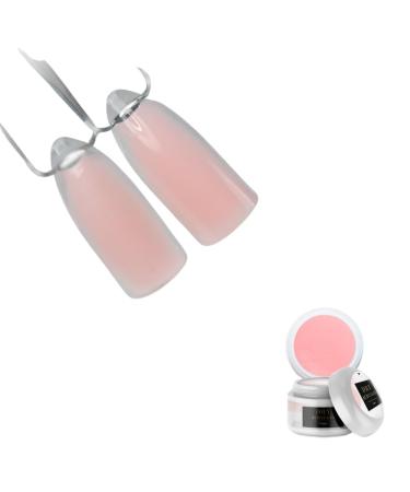 Lynis Nailshop Lynis-Nailshop.de - Acrylic Nail Gel - Pink - 15 ml - For double-ended nails - No cleaner or liquid required