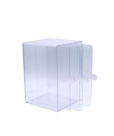 Nail Art Display Stand Nail Tips Acrylic Storage Box with 5 Movable Layers Manicure Tool Nail Art Storage Box