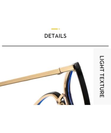 Newada Stylish Oversized Reading Glasses for Women - HD Blue Light Blocking Square Glare-Free - Tortoiseshell-2 +1.00 - Buy Online on GoSupps.com