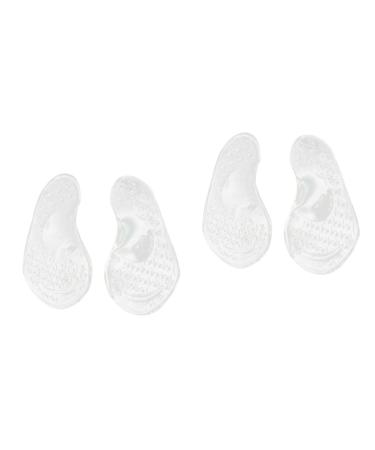 Gatuida 4 Pairs Shoe Inserts Foot Supports Pads Orthotic Insoles Arch Insoles Foot Corrector Arch Support Orthotics Massage