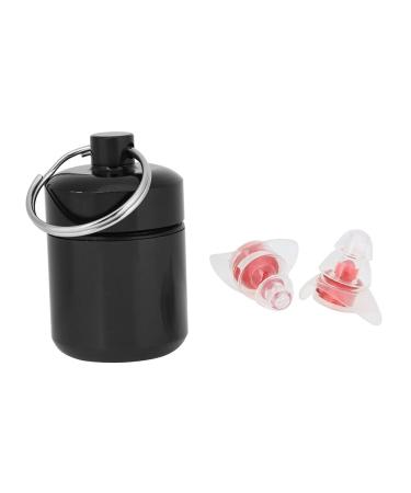 Earplugs Reusable Hearing Protection 21DB Super Soft Anti Noise Earplugs for Concert Music Festival Hearing Protection (red)
