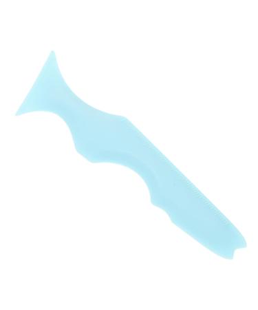 Abaodam 4pcs Silicone Beauty Ruler Lip Liner Silicone Winged Eyeliner Tool Eyeliner Aid Eyelash Travel Pads