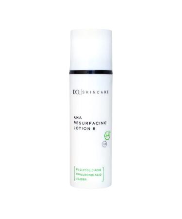 DCL Skincare AHA Resurfacing Lotion 8  8% Glycolic Acid exfoliates while hydrating  reducing fine lines with Hyaluronic Acid  Vitamin E  Shea Butter  Jojoba  Green Tea 1.7 Fl oz - Buy Online on GoSupps.com
