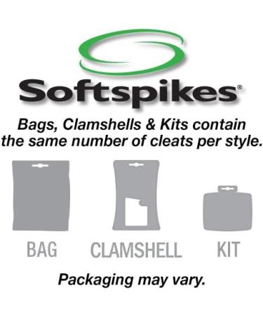 Softspikes Pulsar Golf Cleats Kit - Fast Twist Black | Premium Performance Cleats - Buy Online on GoSupps.com