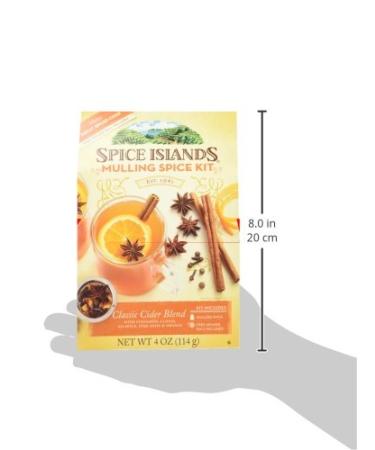 Spice Islands Classic Cider Blend - Mulling Spice Kit with Infuser Ball - Buy Online on GoSupps.com