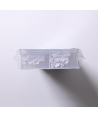 AIMEILI 550 Piece White Full Cover Toe Tips - Artificial False Toenails with Storage Box for Perfect Look - Buy Online on GoSupps.com