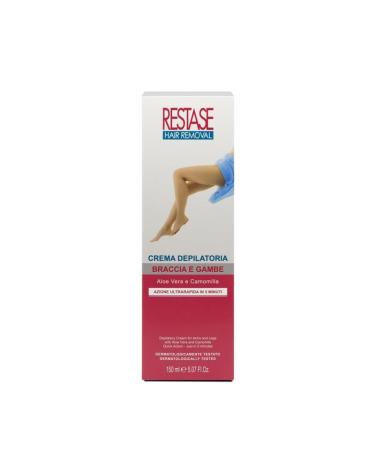 RESTASE RESTASE | Hair removal cream legs and arms 150 ml with Aloe Vera and Chamomile