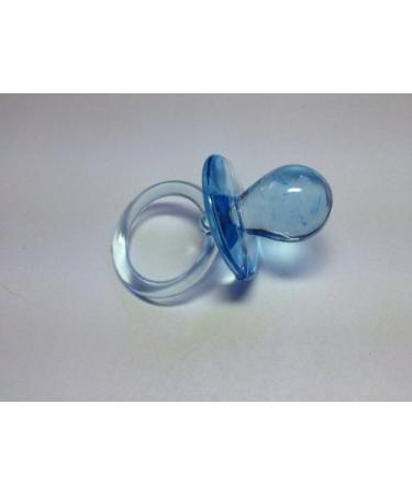 24 Pcs 1.75 Blue Pacifiers Baby Shower Party Game Decoration Favors Model: 2822-Blue