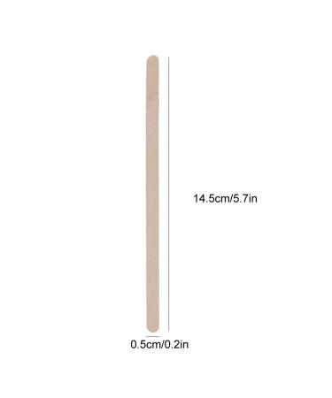 Nikou Wax Applicator Stick - 100pcs Small Wooden Spatula for Hair Removal | Wood Depilatory Wax Tools - Buy Online on GoSupps.com