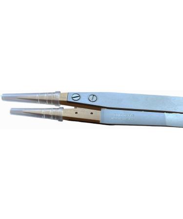 BUZZUFY Dumont Dumoxel tweezer 159 with wooden tips for scratch-sensitive components 110 mm for watchmakers - Buy Online on GoSupps.com
