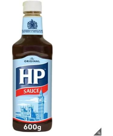 HP Brown Sauce- Low in Fat - No Artificial Colours Flavours or Preservatives - Suitable for Vegetarians - 2 x 600g - Buy Online on GoSupps.com