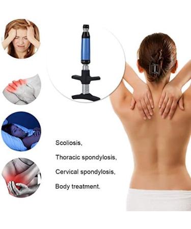 LMEIL Chiropractic Tool - Manual 4 Head Spinal Massager & 6 Level Mechanics Therapy for Pain Relief | International Shipping Available - Buy Online on GoSupps.com