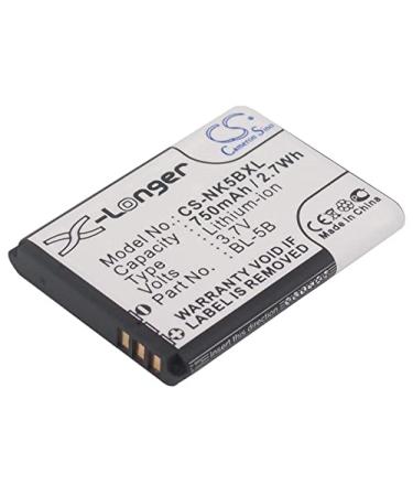 750mAh Replacement Battery Compatible with Vodafone Mini D100 Mini D101