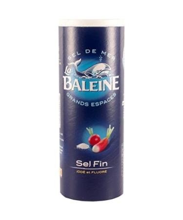 La Baleine Fine sea salt iodine and fluorine LA BALEINE 750 g