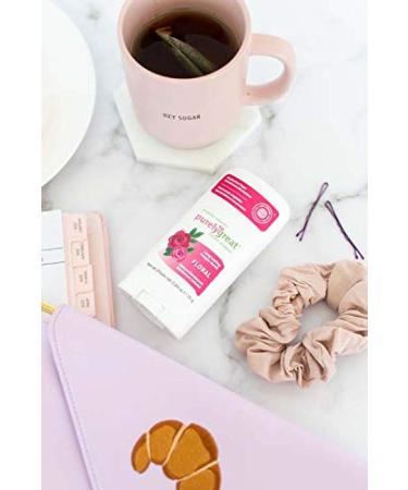 Natural Deodorant Stick - Floral - EWG Verified - Vegan Cruelty Free - No Aluminum No Parabens - Essential Oils Floral 2.6 Ounce (Pack of 1) - Buy Online on GoSupps.com