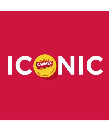 Carmex Classic Lip Balm 8 Pack - Original Medical Formula for Moisturizing & Soothing Dry Cracked Lips | International Shipping - Buy Online on GoSupps.com