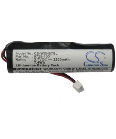 High-Performance 3.7V Replacement Battery for Wella Eclipse Clipper 8725-1001 | 2200mAh - International Shipping Available - Buy Online on GoSupps.com