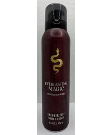 Everlasting Magic Shimmer Fizz Body Lotion 3.5 Oz Halloween Maroon Gold and White