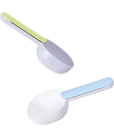 Hemobllo Pet Dog Cat Food Shovel - Scoop Feeder Tool Small Pet Dog Cat Supplies 5pcs (Gray Green White Blue White Gray Blue Pink Coffee Pink Each 1PC) - Buy Online on GoSupps.com