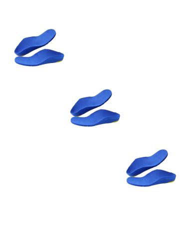 FRCOLOR 3 Pairs Kids Inserts Kids Sports Insoles Orthotics Inserts Shoe Cushions Kids Arch Support Insoles Kids Correct Insoles Shoe Inserts Sports Shoes Child Corrective Shoes Bluex3pcs Size 5x3pcs