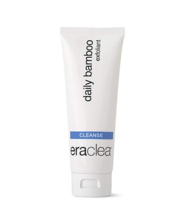 eraclea Daily Bamboo Exfoliant Exfoliating Face Wash with Lactic Acid and Hyaluronic Acid. Removes Oil Impurities and Makeup to Reveal Radiance Even Tone and Texture For All Skin Types (4 fl oz)