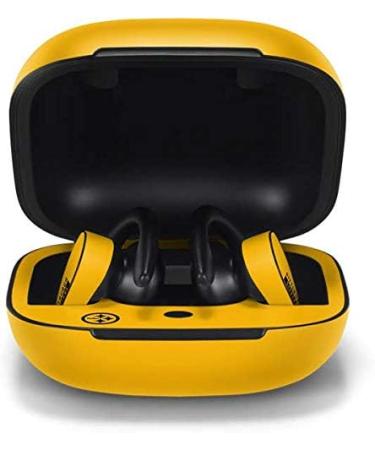 NFL Pittsburgh Steelers Yellow Performance Series Decal Audio Skin for PowerBeats Pro | Officially Licensed Skinit - Buy Online on GoSupps.com