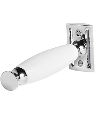 Doitool Vintage Stainless Steel Manual Razor with Long Handle & Cooling Gel - Perfect for Men s Shaving - Buy Online on GoSupps.com