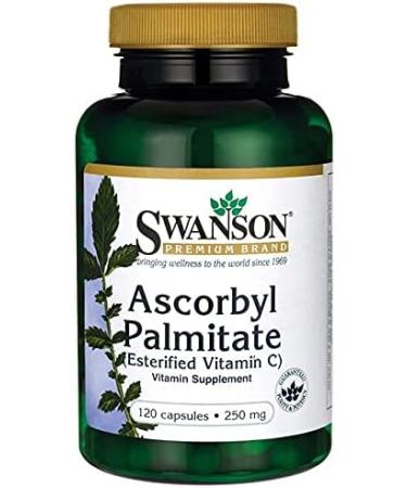 Swanson Ascorbyl Palmitate 250mg - 120 Capsules - Buy Online on GoSupps.com