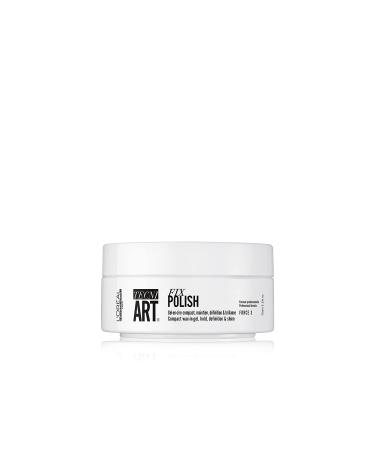 L'Oreal Professionnel Fix Polish | For All Hair Types | Gel-in-Wax | Provides Medium Hold | 2.5 Fl. Oz.