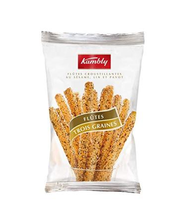 KAMBLY - Sesame Flutes 125G - (Set of 4)