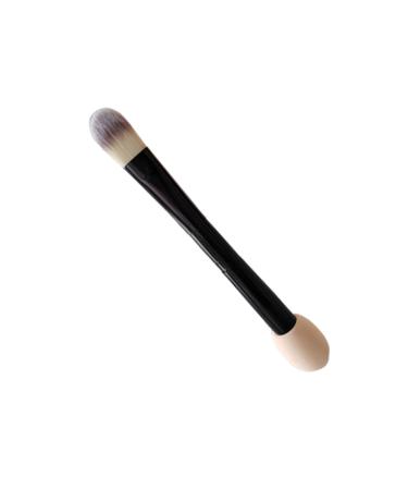 Makeup Brush Double Side Foundation Brush Eyeshadow Brush with Makeup Sponge for Women and Girls Daily Makeup