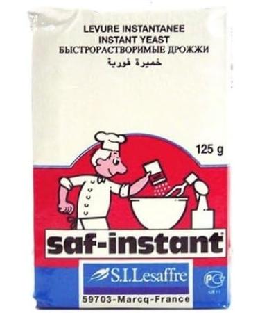 Saff instant dry yeast (low sugar bread for the red label) 125g - Buy Online on GoSupps.com