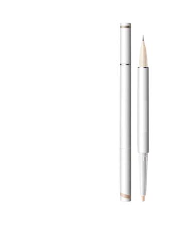 2-in-1 Double-Ended Eyeliner Pencil Long-Lasting Cosmetic Richly Pigmented Easy Application Smudge-Proof Under-Eye Highlighter Brightening for Women