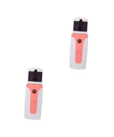 DOITOOL 2 Sets Hydrating Instrument Mini Humidifier Handy Mister Mini Steamer Face Steamer Summer 10X3.3cmx2pcs