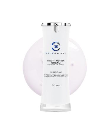 M-SEQNC Multi-Action Cream | Advanced Anti-Wrinkle Lotion | Cell-Free Technology Moisturizer | Medical-Grade Ingredients for Visible Results + Younger Skin | 30ml (30ml 1.01 Ounce) 1.05 Fl Oz (Pack of 1) 1.05