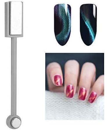 Nail Magnet Stick 3D Cat Eye Nail Gel Double Head Magnet Stick Manicure LED UV Polish Soak Off Magnet Slice Tips Magnetic Stick Nail Art Tools - Buy Online on GoSupps.com