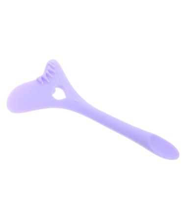 Ipetboom Eyeliner Stamp Silicone Molds Stamps Eyelash Spoolies Makeup Stencils Makeup Tool Eyelash Tool Eyes 12.00X6.00X0.50CM Purple