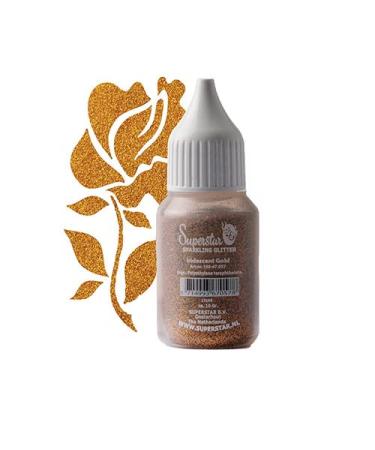 Superstar Premium Glitter Powder (Shimmering) | Body & Face Glitter Powder | 10g | Gold