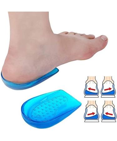 Buy Haofy Gel Heel Pillow Inserts - Orthopedic Silicone Cushion for Heel Spurs & Achilles Tendon Support - 1 Pair for Plantar Fasciitis Relief - Blue - Buy Online on GoSupps.com