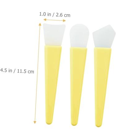 Housoutil 2 Sets Brush Facemask Applicator Beauty Tools Tools for Skincare Foundation Brush Lady Tools Skin Care Tools Applicator Smudge Stick Miss Self Made Silica Gel - Buy Online on GoSupps.com