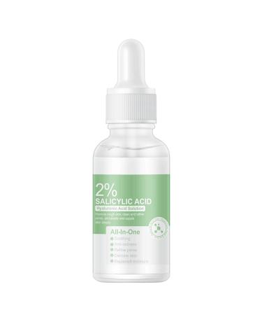 Salicylic Acid Solution 2% (30 mL) - Gentle Exfoliating Serum for Clearer Skin | Daily Use Facial Serum - Buy Online on GoSupps.com