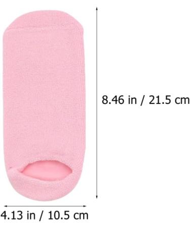 Beaupretty Foot Moisture Gauming Socks - 3 Pairs Moisturizing Gel Socks for Overnight Hydration | Soft & Comfortable Gelsock Socks - Buy Online on GoSupps.com