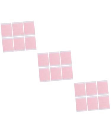 FOMIYES 18 Sheets Double Eyelid Beauty Stickers Decorative Duct Tape Eyelid Sticker for Hooded Eyes Girl 2.8x0.2cmx3pcs Pinkx3pcs