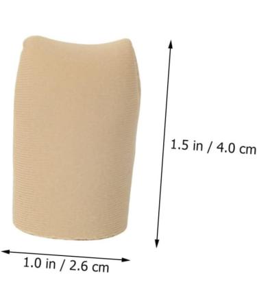 Minkissy 2pcs Silicone Toe Sleeves - Toe Guards for Protection and Comfort - Buy Online on GoSupps.com